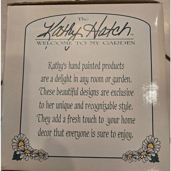 Handpainted Candle Box for Yankee Candle Kathy Hatch Collection NWT - Picture 12 of 13